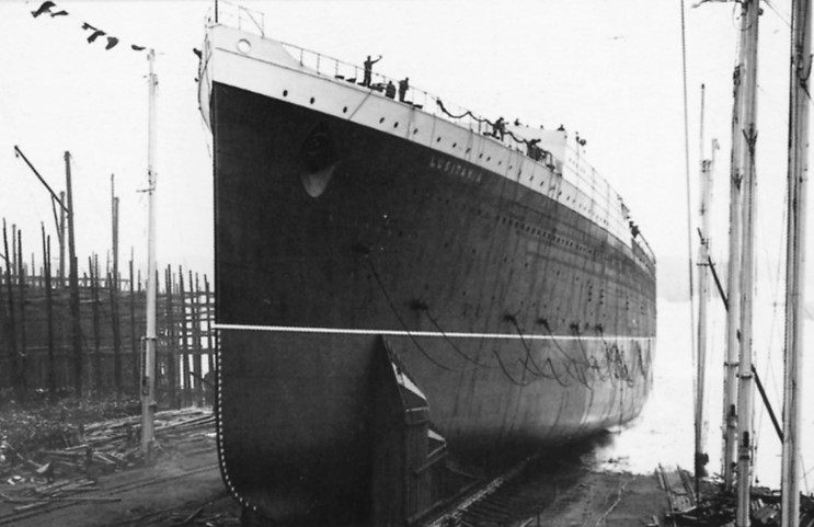 Lusitania launch