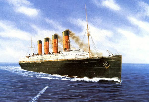 rms lusitania torpedo